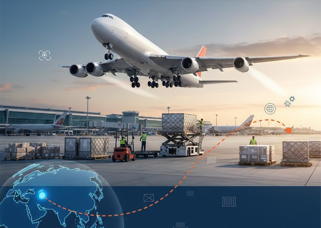 Airport-to-Airport Shipping From Singapore to India